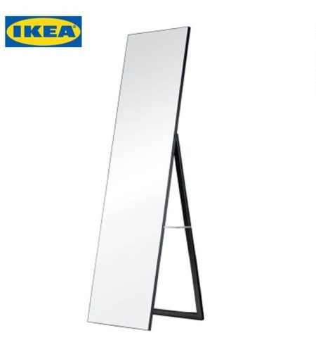 Review IKEA METRO Cermin Badan / Kaca Minimalis Hitam 40×150 cm